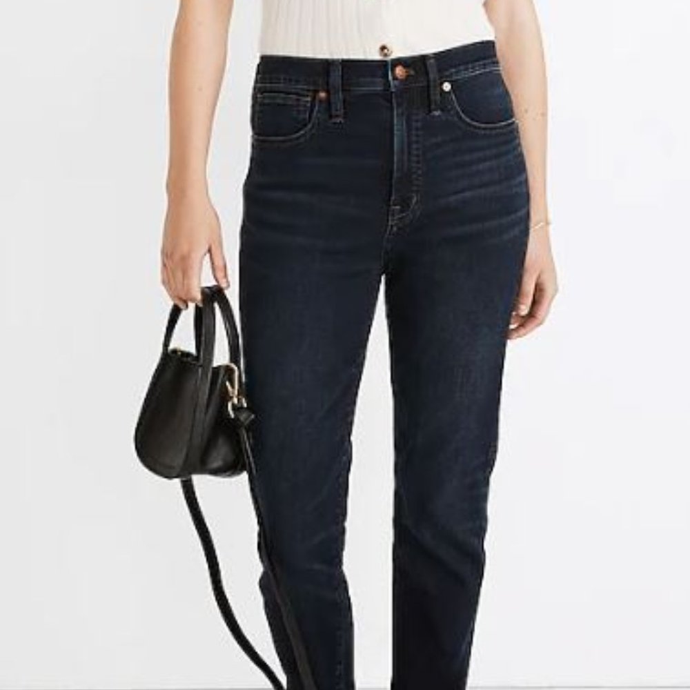 Madewell Roadtripper Stovepipe Jeans in Bilmoor Wash sz 32